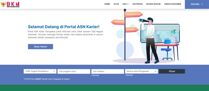 SSCASN BKN RI (https://sscasn.bkn.go.id/)