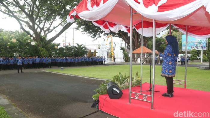 Apel ASN di Banyuwangi saat pembukaan formasi PPPK.