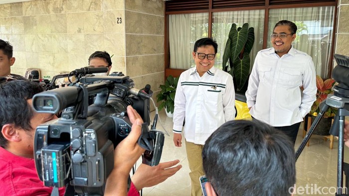 Cak Imin. (Tiara Aliya Azzahra/detikcom).