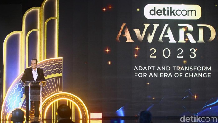 Chairul Tanjung di detikcom Awards 2023