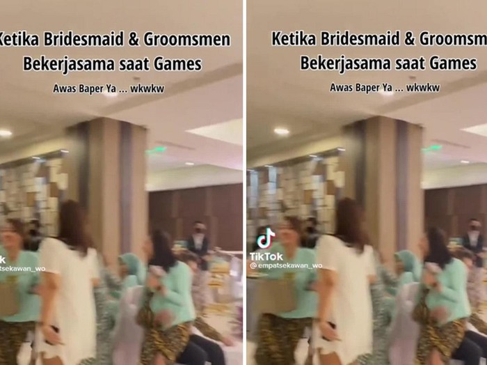 Dulu bertemu jadi bridesmaid dan groomsmen di acara pernikahan, berkat doa netizen pasangan ini akhirnya pacaran. Kisah mereka viral di media sosial.