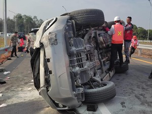 Mobil Rombongan KONI OI Kecelakaan di Tol Indraprabu, Ini 4 Hal Diketahui
