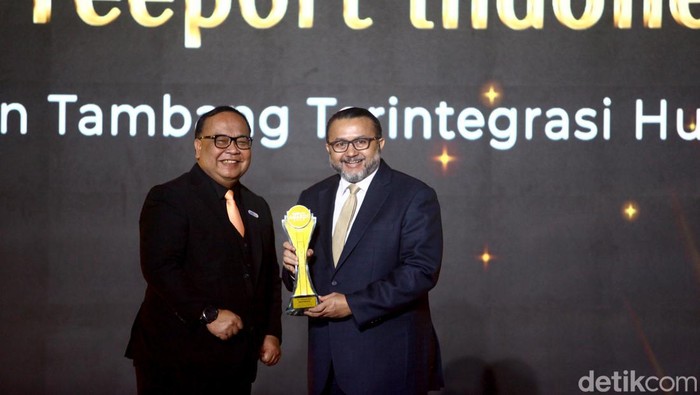 PT Freeport Indonesia (PTFI) dinobatkan menjadi Perusahaan Tambang Terintegrasi Hulu ke Hilir dalam Detikcom Awards 2023. PTFI selama ini dinilai telah menjadi perusahaan tambang mineral yang memiliki bisnis yang terintegrasi dari hulu ke hilir yang cukup lengkap.