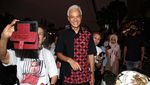 Ganjar Pranowo Sapa Relawan di Graha Pena 98