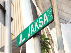 Riwayat Jalan Jaksa: Pernah Tampung Pengungsi Perang Afghanistan