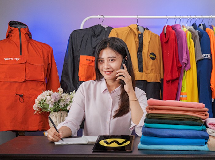 Koleksi baju Weva Textile