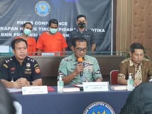 BNNP Kepri Tangkap Dua Kurir Jaringan Malaysia di Batam, 6,3 Kg Sabu Disita