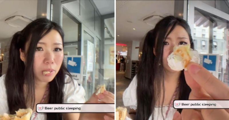 Lagi Asyik Makan Burger KFC, Wanita Ini Kaget Temukan Kertas Struk
