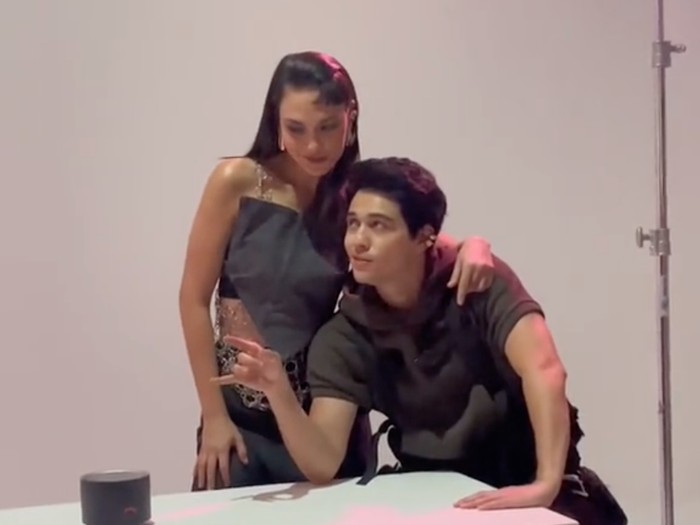 Luna Maya dan Maxime Bouttier