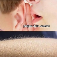 Bisikan maut yang bikin merinding. Kamu pernah dapat bisikan seperti ini dari temanmu nggak? Foto: instagram.com/piyes.an