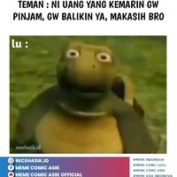 Kadang kalau ada yang tahu diri dan langsung balikin malah bikin heran. Soalnya yang seperti itu langka. Benar nggak nih? Foto: instagram.com/recehasik.id