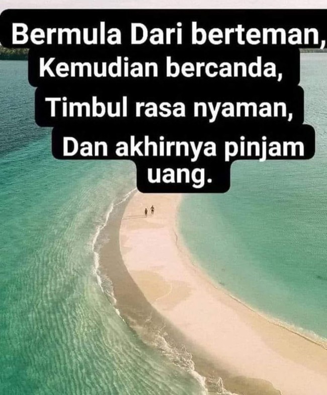 Biasanya teman dekat memang jadi salah satu target si peminjam uang. Kira-kira kalau udah begini jurus menghilang apa yang bisa dicoba agar nggak dihutangin? Foto: instagram.com/konyikgaming