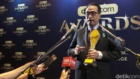 Nominasi ini langsung dibacakan oleh Pimred detikcom, Alfito Deanova. Budi Karya menerima langsung penghargaan ini.  