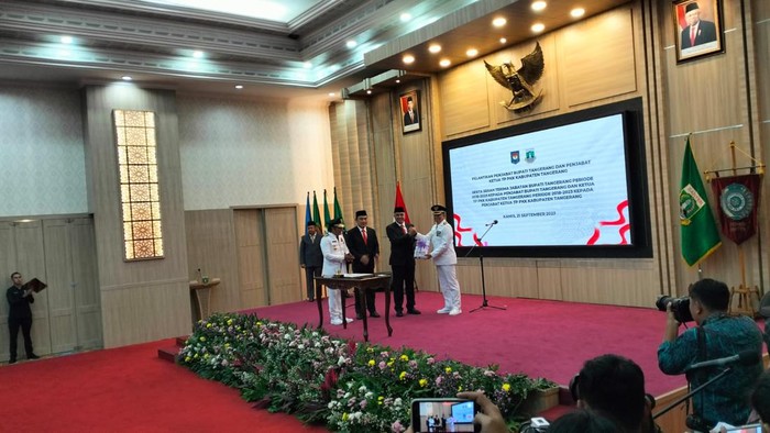 Pelantikan Pj Bupati Tangerang Ony