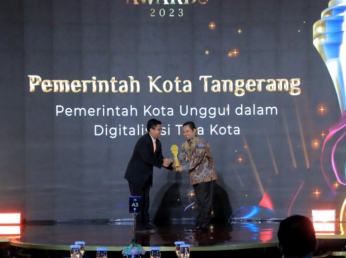 Pemkot Tangerang raih detikcom Awards 2023