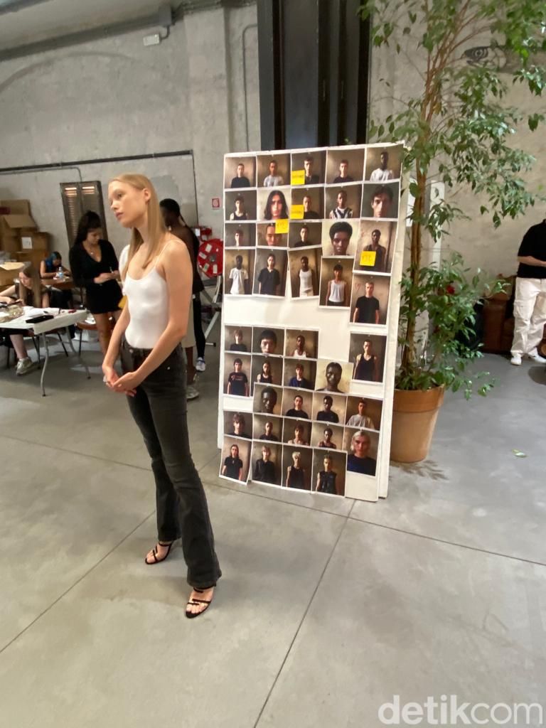 Persiapan Aigner di Milan Fashion Week