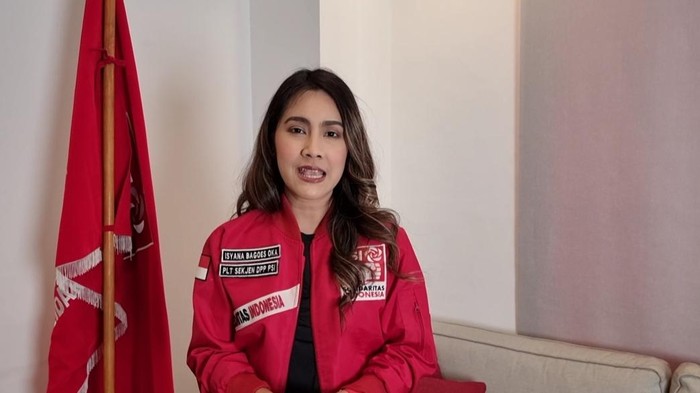 Plt Sekjen Partai Solidaritas Indonesia (PSI) Isyana Bagoes Oka (dok. PSI)