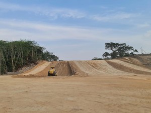 Hutama Karya Mulai Proyek JTTS Bayung Lencir - Tempino Seksi 3