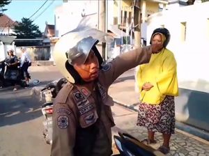 Pria Ini Ngotot dan Marah-marah ke Polisi gegara Tak Terima Ditilang
