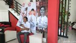 Potret Spanduk Selamat Datang Bro Kaesang Mejeng di Kantor PSI Solo