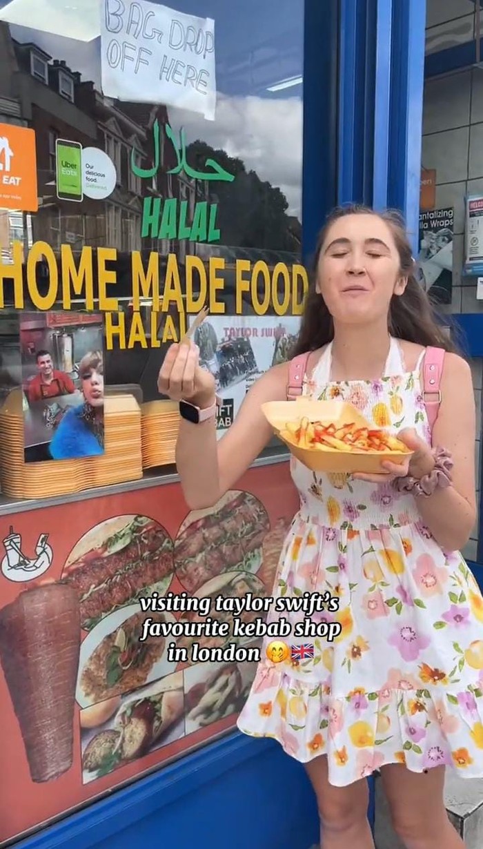 Toko Kebab Favorit Taylor Swift di London Jadi 'Wisata' Bagi Swiftie