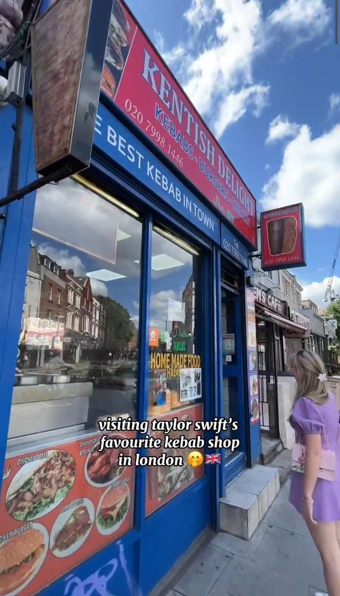 Toko Kebab Taylor Swift Toko Kebab Favorit Taylor Swift di London Jadi 'Wisata' Bagi Swiftie