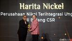 Trofi Penghargaan Perusahaan Nikel Terintegrasi Diberikan Kepada Harita Nickel