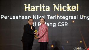 Trofi Penghargaan Perusahaan Nikel Terintegrasi Diberikan Kepada Harita Nickel