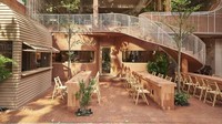 Anh Coffee Roastery menampilkan desain impresif dengan paduan dekorasi modern sekaligus tradisional Vietnam. Banyak sudut Instagramable di kafe yang menyajikan kopi tradisional Vietnam hingga ragam cold brew ini.  Foto: Vinpearl