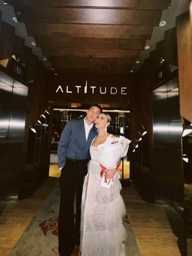 Agnez Mo dan Adam Rosyadi