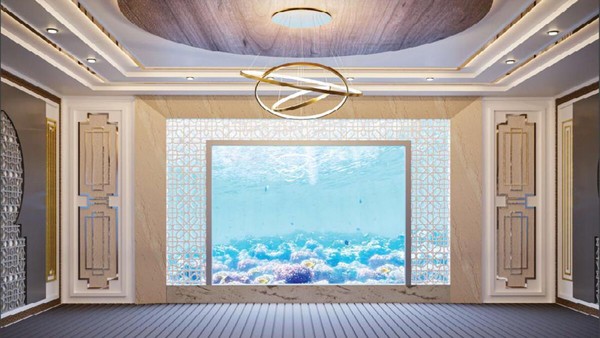Potret Masjid yang Bakal Dibangun Dubai, Ruang Salat di Bawah Air