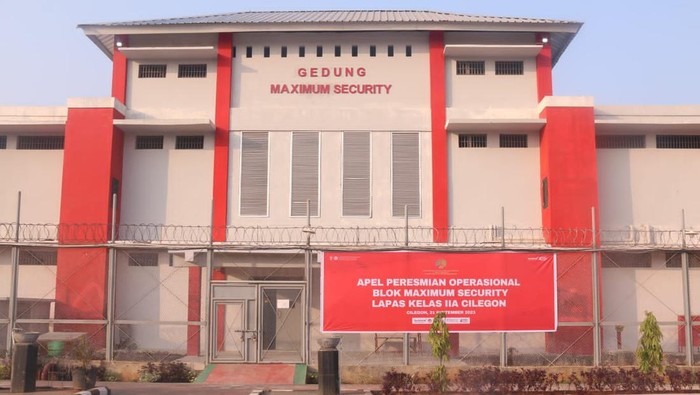 Lapas Kelas IIA Cilegon saat ini punya blok Maximum Security