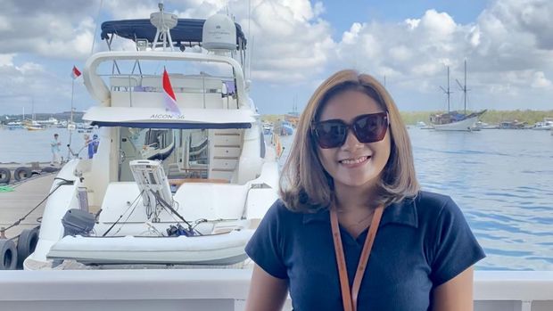 Marketing and Communication Pulau Private Charters Widya Santhi di Denpasar, Bali, Senin (5/6/2023).