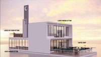 Departemen Urusan Islam dan Kegiatan Amal (IACAD) Dubai mengumumkan akan membangun masjid bawah air semi terapung. Masjid ini terdiri dari tiga lantai. Foto: Via Khaleej Times