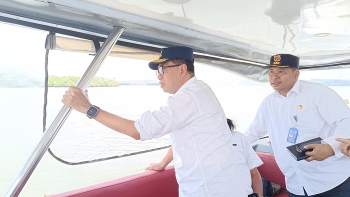 Menhub Budi Karya (Rizky/detikcom)