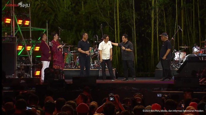 Menteri BUMN & Ketum Kadin di IKN Nusantara