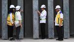 Timeline Foto Konstruksi Kantor Presiden di IKN dari Nol Sampai Kelar