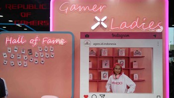 Menyikapi hal tersebut, PT Agres Info Teknologi (Agres ID), toko ritel untuk pasar notebook merilis corner/sudut toko bernuansa pink dengan tema Gaming for Ladies. Terobosan yang menjadi pertama di Indonesia tersebut berlokasi pada salah satu outletnya di Pantai Indak Kapuk (PIK 2) tepatnya di EDC Digital Complex. Dengan mengusung konsep RGB colour di sekeliling toko, impresi yang ditampilkan memberikan kesan ekslusif.