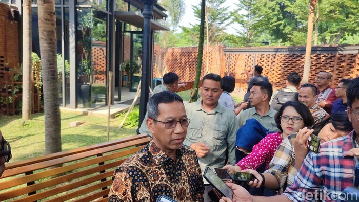 Pj Gubernur DKI Jakarta Heru Budi Hartono (Marlinda/detikcom)