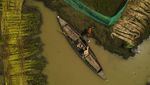 Potret Warga Pulau Sungai di India, Banjir Bikin Hidup Tak Menentu