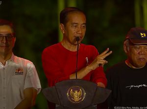 Jokowi Ucapkan Terima kasih ke Pekerja yang Siang-Malam Bangun IKN