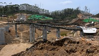 Pembangunan Sumbu Kebangsaan pun mulai terlihat.