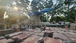 Progres Pembangunan Monumen Swa Bhuwana Paksa di Tebet