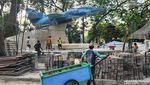 Progres Pembangunan Monumen Swa Bhuwana Paksa di Tebet