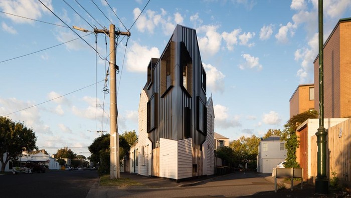 Rumah di lahan terbatas/Nic Granleese/ArchDaily