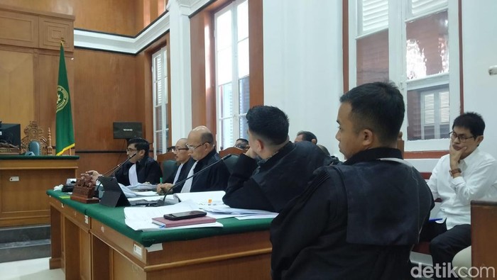 Sidang korupsi PDAM Makassar. Nur Afni/detikSulsel