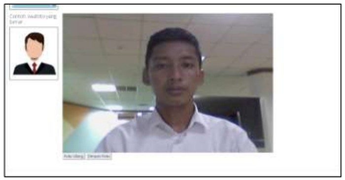 Contoh Swafoto CPNS 2023 yang benar
