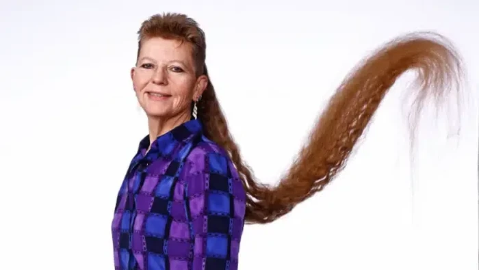 Tami Manis, pemilik rambut mullet terpanjang