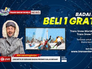 Buy 1 Get 1! Main Salju Sepuasnya di Trans Snow World Bekasi dan Bintaro Yuk!