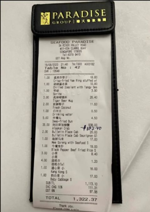 Turis Jepang marah ketika ditagih belasan juta saat makan di restoran